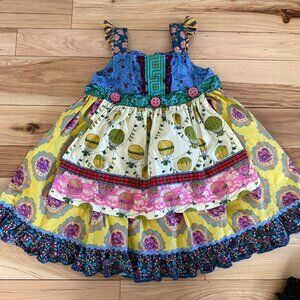 Matilda Jane Dress from the Paint By Numbers Hot Air Balloons
